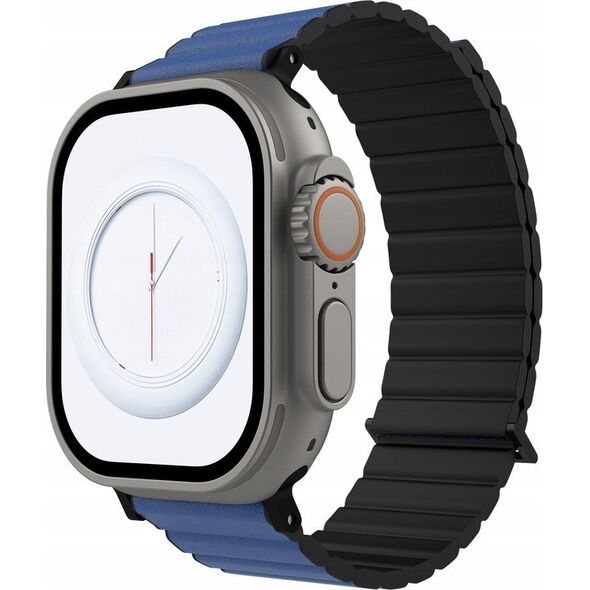 Jcpal Pasek JCPal FlexDuo do Apple Watch 42/44/45/49 mm czarny/granatowy - Gwarancja bezpieczeństwa. Proste raty. Bezpłatna wysyłka od 170 zł. 13299074 6954661865994