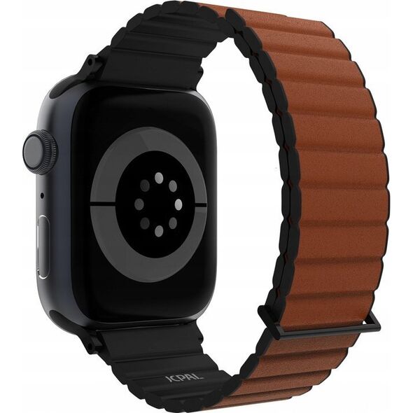 Jcpal Pasek JCPal FlexDuo do Apple Watch 38/40/41 mm czarny/brązowy - Gwarancja bezpieczeństwa. Proste raty. Bezpłatna wysyłka od 170 zł. 13299076 6954661866021