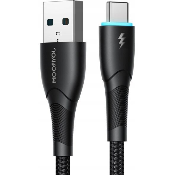 Kabel USB Joyroom USB-A - USB-C 1 m Czarny (JYR894) 13299189 6956116759742