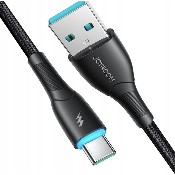 Kabel USB Joyroom USB-A - USB-C 1 m Czarny (JYR894) 13299189 6956116759742