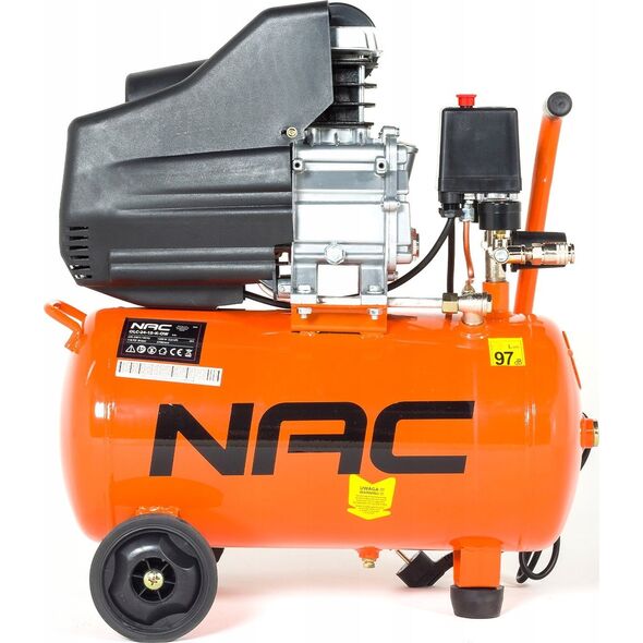 Sprężarka NAC NAC SPRĘŻARKA OLEJOWA 24L 1,5kW 8 BAR 13299385 5900607534555