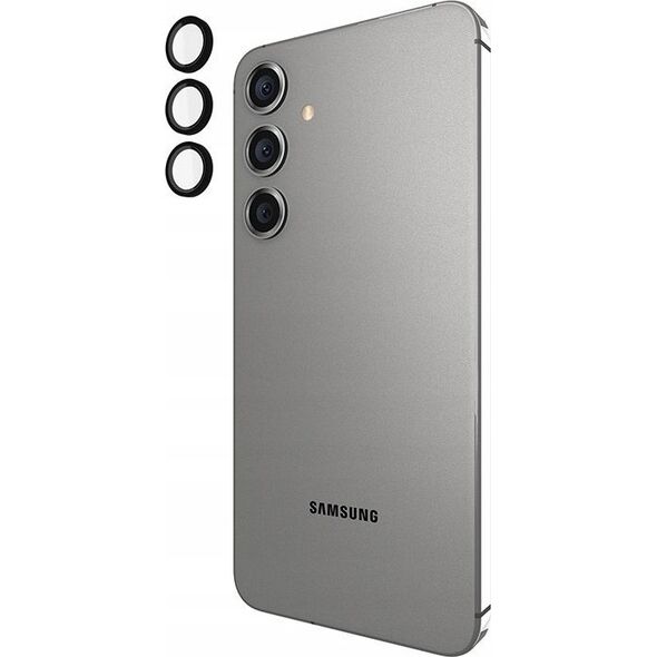 Case-Mate Case-Mate Aluminum Ring Lens Protector - Szkło ochronne na obiektyw aparatu Samsung Galaxy S24+ (Black) 13300435 840171736878