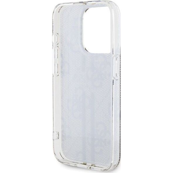 Guess Guess GUHCP15LH4PSEGW iPhone 15 Pro 6.1" brązowy/brown hardcase IML 4G Gold Stripe 13300729 3666339222840