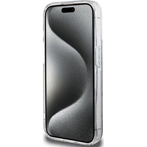 Guess Guess GUHMP15LHGCUSTGK iPhone 15 Pro 6.1" czarny/black hardcase IML GCube MagSafe 13300773 3666339221867