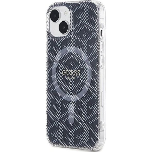 Guess Guess GUHMP15MHGCUSTGK iPhone 15 Plus / 14 Plus 6.7" czarny/black hardcase IML GCube MagSafe 13300778 3666339221850