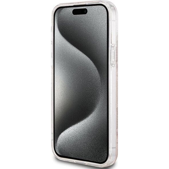 Guess Guess GUHMP15SHGCUSTGW iPhone 15 / 14 / 13 6.1" brązowy/brown hardcase IML GCube MagSafe 13300788 3666339222123