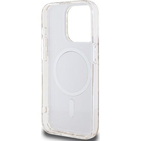 Guess Guess GUHMP15LHGCUSTGW iPhone 15 Pro 6.1" brązowy/brown hardcase IML GCube MagSafe 13300795 3666339222147