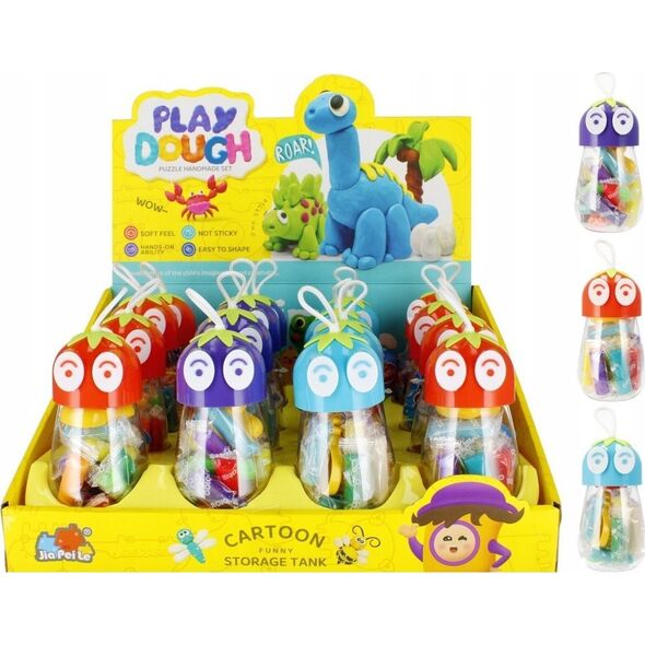 Mega Creative MASA PLASTYCZ AKC OWOCKI 14CM MIX4 MC DISP 16/96 13301818 5905523620108