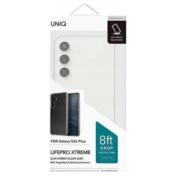 Uniq UNIQ etui LifePro Xtreme Sam S24+ S926 przeźroczysty/crystal clear 13302108 8886463687895