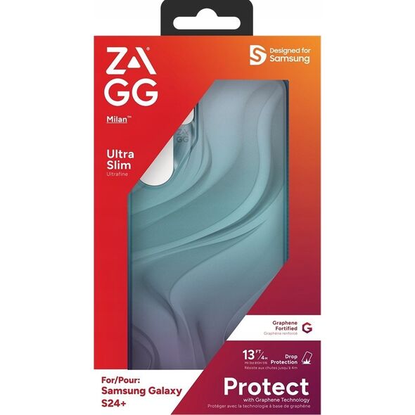 Zagg International ZAGG Cases Milan - obudowa ochronna do  Samsung S24+ (Deep Aurora) 13302139 840390304018