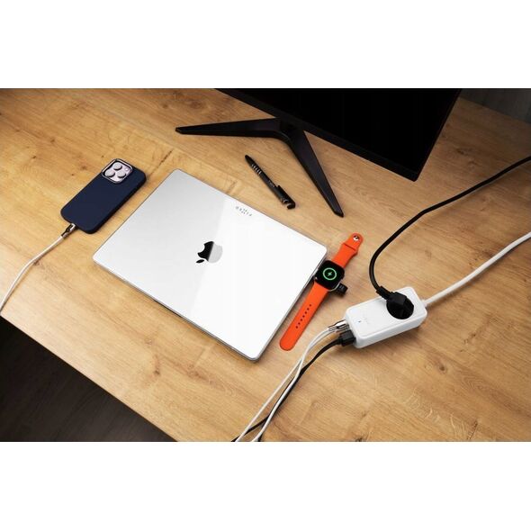 Ładowarka Fixed Listwa ładująca FIXED GaN III - 2xUSB-C/2xUSB, 1,5m, PD 65W, biała - Gwarancja bezpieczeństwa. Proste raty. Bezpłatna wysyłka od 170 zł. 13302844 8591680157372