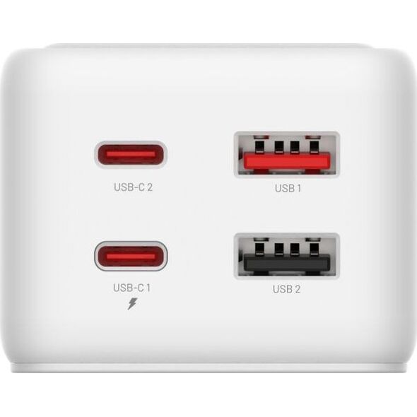 Ładowarka Fixed Listwa ładująca FIXED GaN III - 2xUSB-C/2xUSB, 3m, PD 65W, biała - Gwarancja bezpieczeństwa. Proste raty. Bezpłatna wysyłka od 170 zł. 13302850 8591680157389