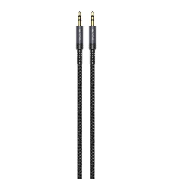 Devia cable audio Ipure EC618 jack 3,5 mm - jack 3,5 mm 1,0 m black 6942297111936