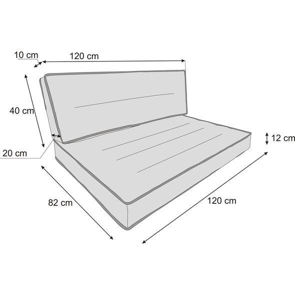 Hobbygarden ZESTAW TOMEK 1+1 GRAFIT EKOLEN 13303907 5902414532946