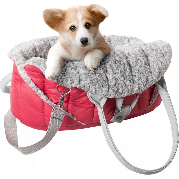 Torba DOGGY R1 TORBA SEA SHELL MALINOWY 13303979 5902414553286