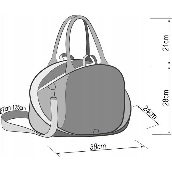 Torba DOGGY R1 TORBA SEA SHELL MALINOWY 13303979 5902414553286
