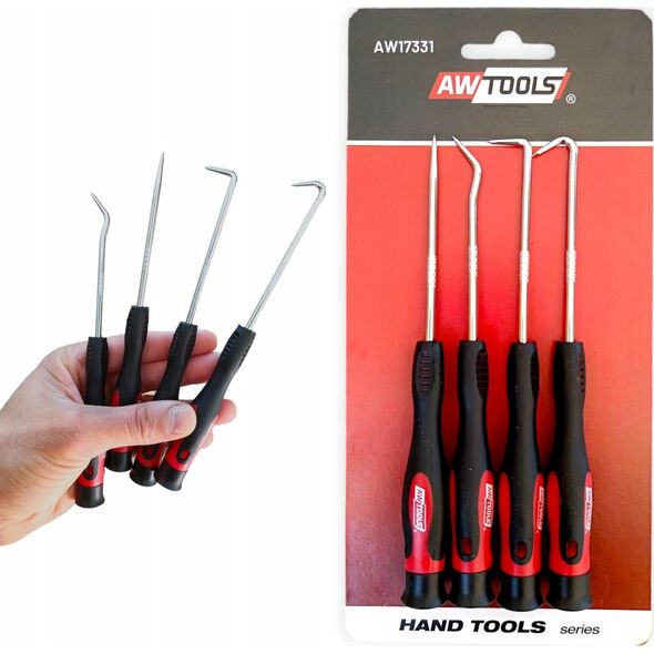 AWTools AWTOOLS HACZYKI Z RĘKOJEŚCIĄ 4el. 13305265 5903678619183