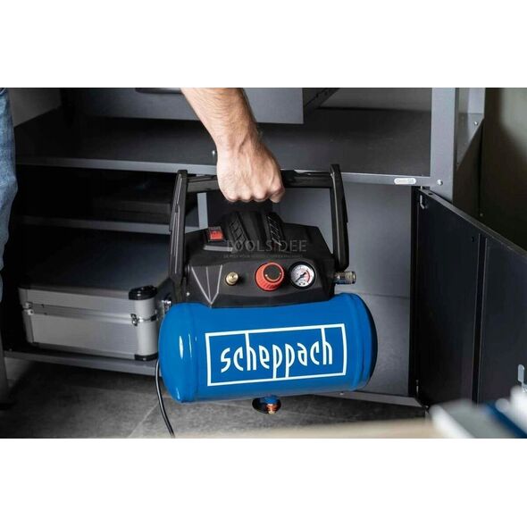 Sprężarka Scheppach Kompresor Scheppach HC06 6 L + zestaw akcesoriów 13305893 4046664174431