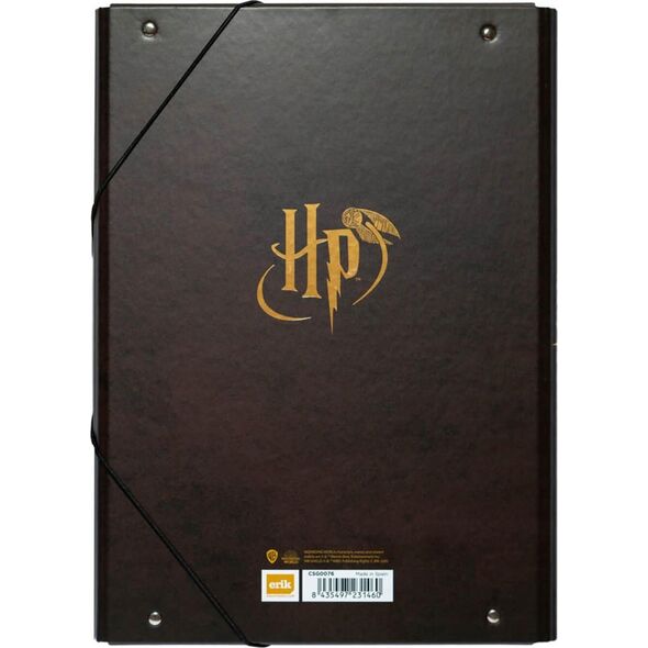 Harry Potter Harry Potter - Folder / teczka z gumką A4 (24 x 34 cm) 13305984 8435497231460