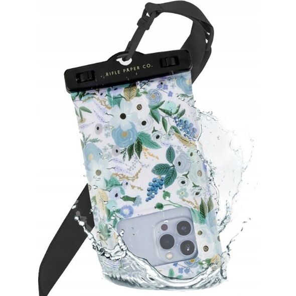 Rifle Paper Rifle Paper Waterproof Floating Pouch - Etui wodoodporne do smartfonów do 6.7" (Garden Party Blue) 13307092 840171723045