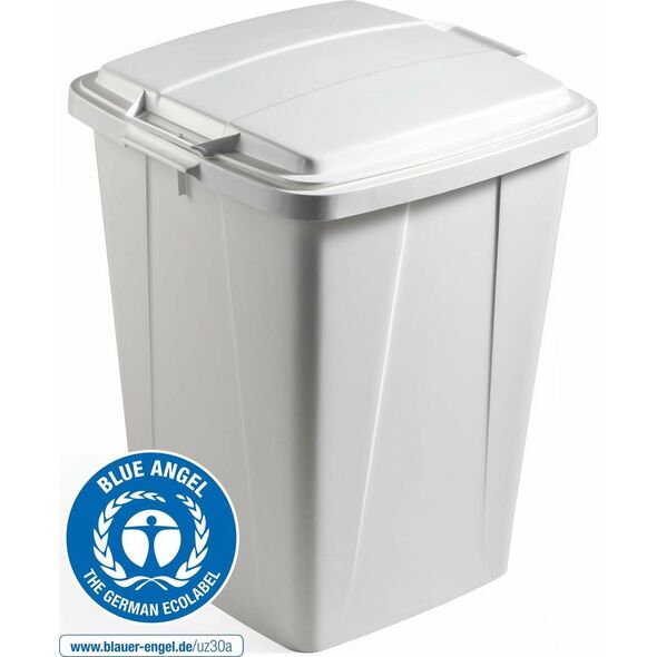 Durable DURABLE Deckel ECO für DURABIN 90L quadratisch grau 13307346 4005546738932
