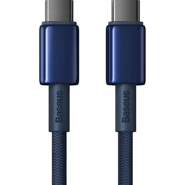 Kabel USB Baseus USB-C - USB-C 2 m Niebieski (P10319800321-04) 13307585 6932172655532