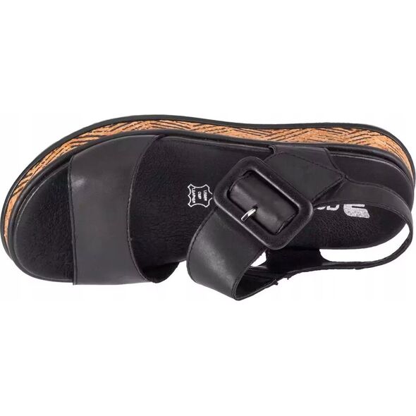 Rieker Rieker Sandals W0800-00 Czarne 38 13307709 4060596643360