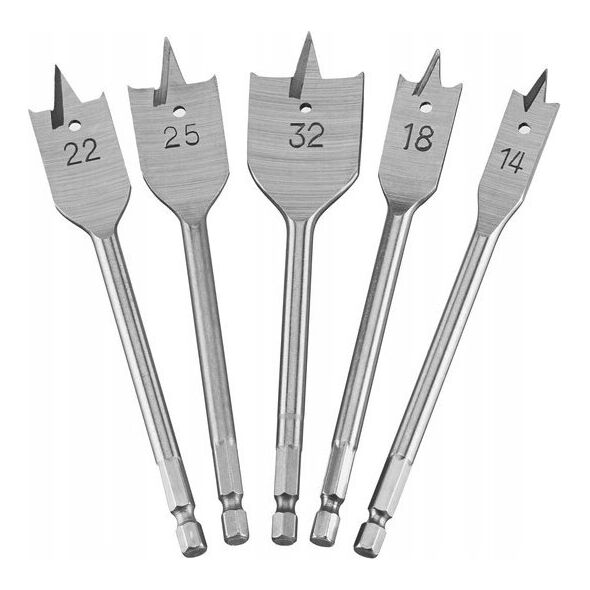 Wiertło Dewalt zestaw 5 szt wiertła płaskie 13315287 5054905299149