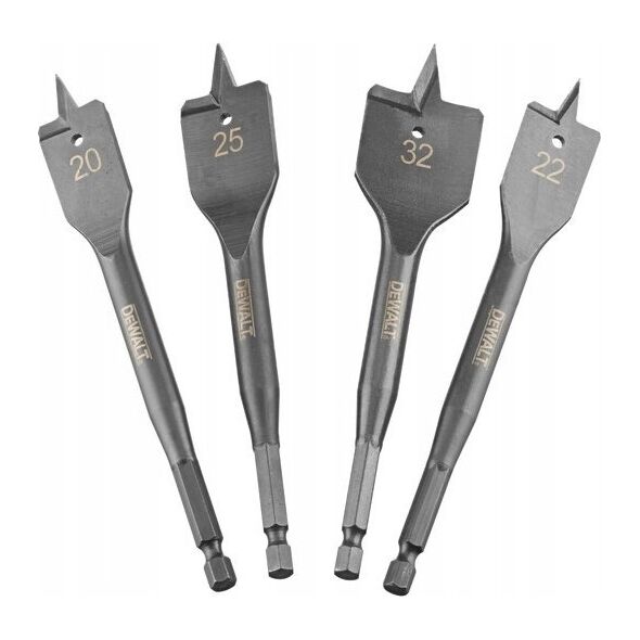 Wiertło Dewalt zestaw 4 szt wiertła płaskie 13315288 5054905299132