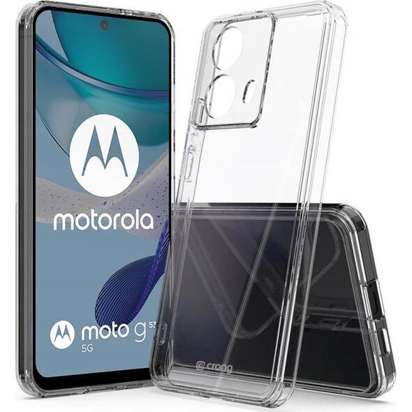 Crong Crong Crystal Shield Cover - Etui Motorola Moto G53 (przezroczysty) 13315673 5904310704243