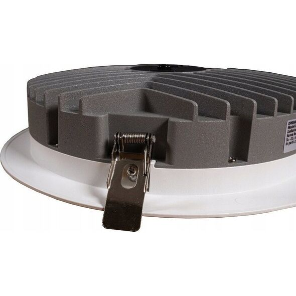 LangeLight Oprawa wpuszczana LED Downlight 28W/38W 3000K/3400K/4000K  fi 275mm 230V biały / aluminium tworzywo 13315918 5904910032708