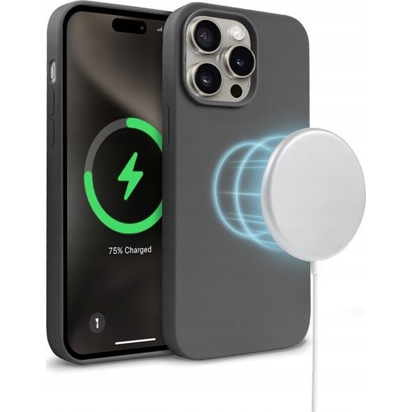 Crong Etui Crong Color Cover Magnetic Apple iPhone 15 Pro MagSafe tytanowy 13316249 5904310704502