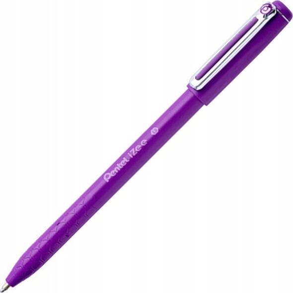 Pentel Długopis Pentel iZee BX457 fioletowy, FIOLETOWY 13318278 884851041005