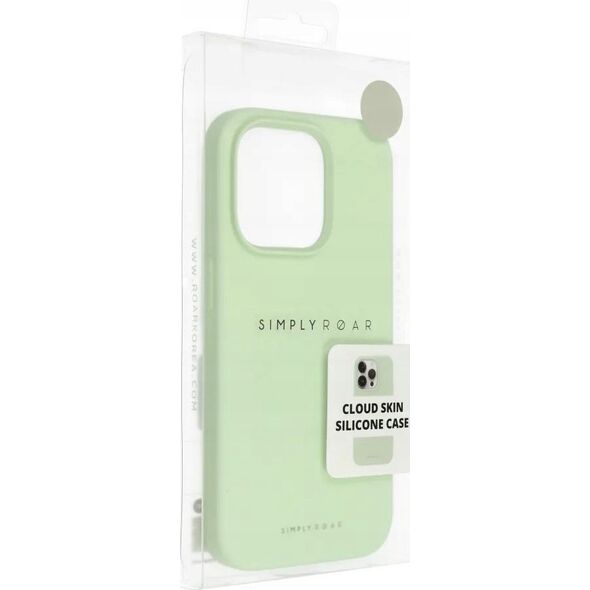 ROAR Futerał Roar Cloud-Skin - do iPhone 15 Plus Jasnozielony 13318662 5903396249587