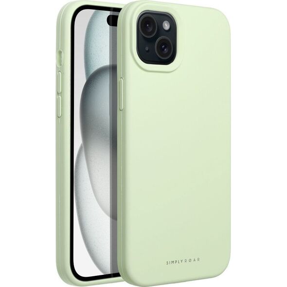 ROAR Futerał Roar Cloud-Skin - do iPhone 15 Plus Jasnozielony 13318662 5903396249587