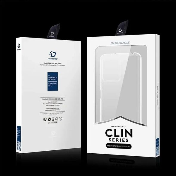 Dux Ducis DUX DUCIS futerał CLIN do REDMI NOTE 12 5G transparentny 13318665 6934913028728