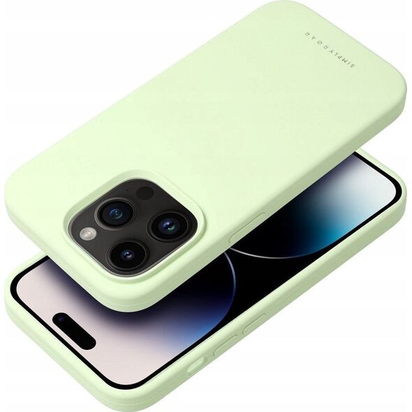 ROAR Futerał Roar Cloud-Skin - do iPhone 15 Pro Max Jasnozielony 13318668 5903396249501