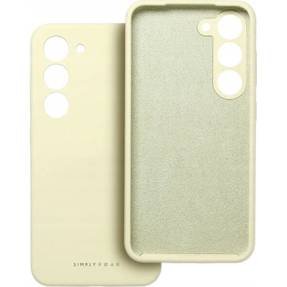 ROAR Futerał Roar Cloud-Skin - do Samsung Galaxy A34 5G Jasnożółty 13318691 5903396249518