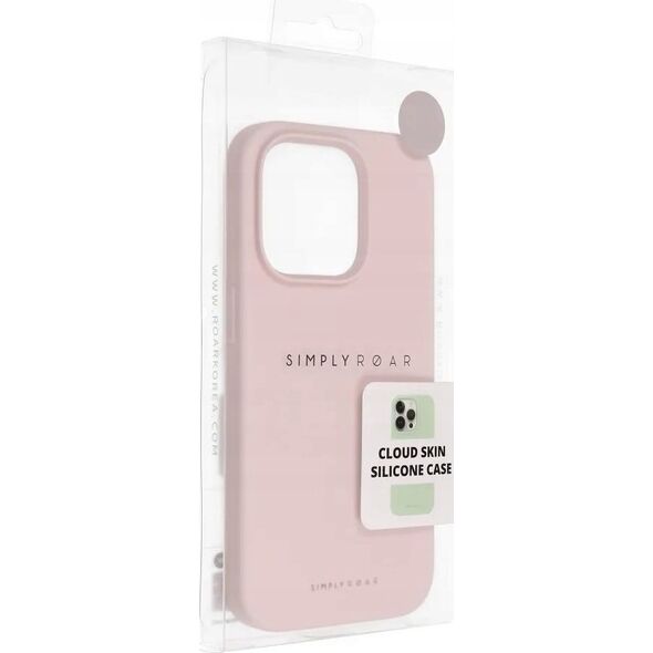 ROAR Futerał Roar Cloud-Skin - do iPhone 15 Plus Jasnoróżowy 13318692 5903396249594