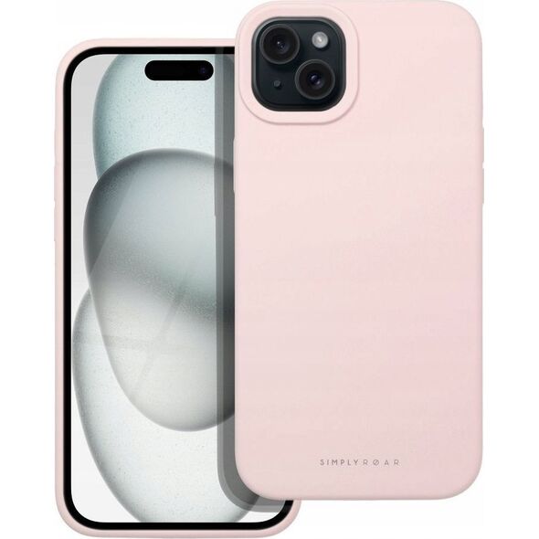 ROAR Futerał Roar Cloud-Skin - do iPhone 15 Plus Jasnoróżowy 13318692 5903396249594
