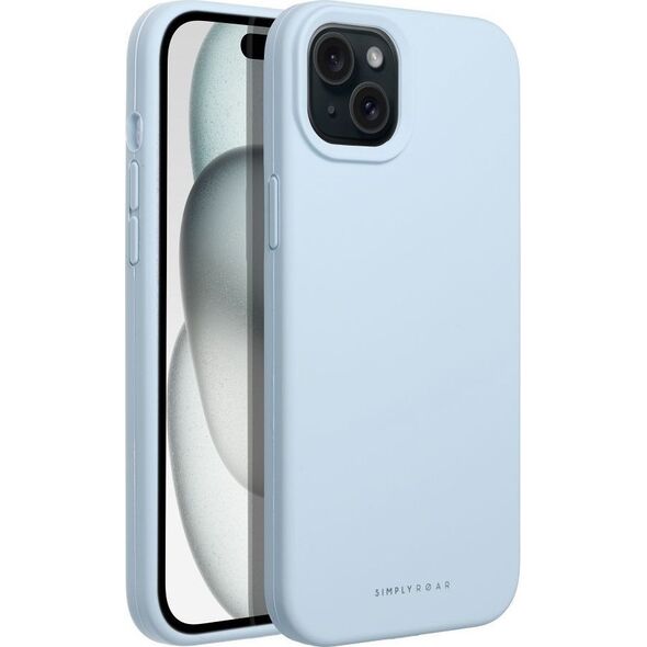 ROAR Futerał Roar Cloud-Skin - do iPhone 15 Plus Jasnoniebieski 13318701 5903396249686