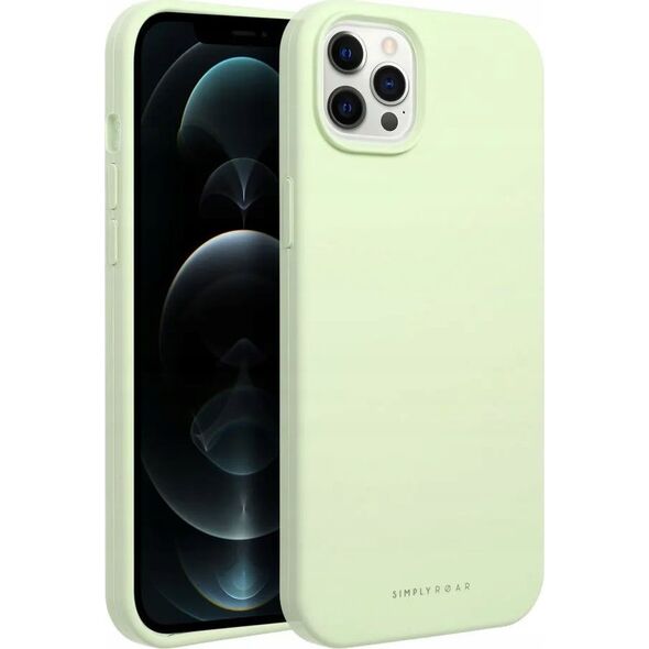 ROAR Futerał Roar Cloud-Skin - do iPhone 12 Pro Jasnozielony 13318704 5903396250385