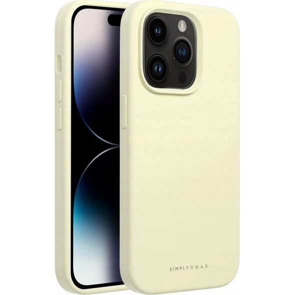 ROAR Futerał Roar Cloud-Skin - do iPhone 14 Plus Jasnożółty 13318707 5903396249709