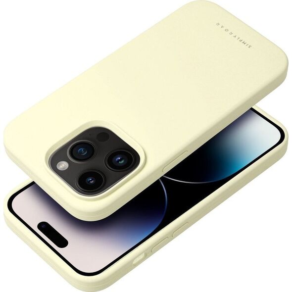 ROAR Futerał Roar Cloud-Skin - do iPhone 15 Jasnożółty 13318709 5903396249815