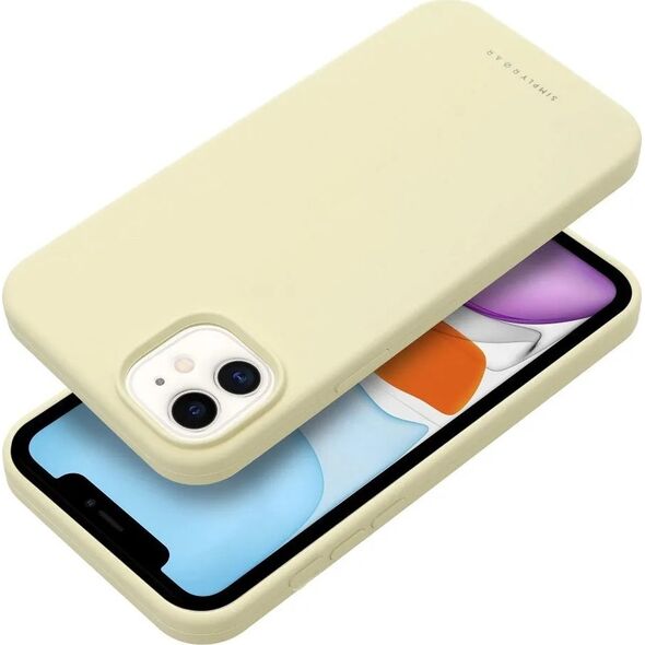 ROAR Futerał Roar Cloud-Skin - do iPhone 11 Jasnożółty 13318719 5903396250583