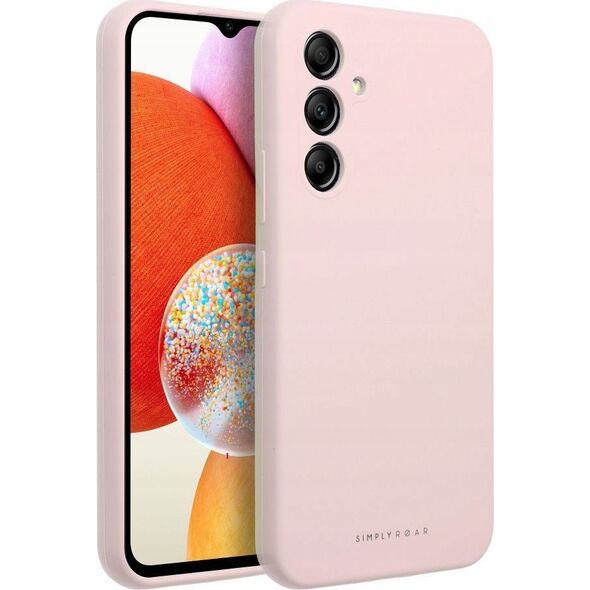 ROAR Futerał Roar Cloud-Skin - do Samsung Galaxy A14 4G / A14 5G Jasnoróżowy 13318723 5903396249525