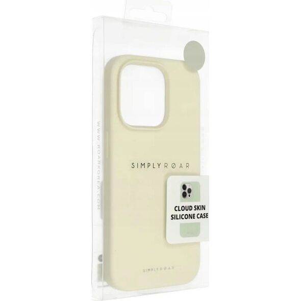 ROAR Futerał Roar Cloud-Skin - do iPhone 15 Plus Jasnożółty 13318726 5903396249617