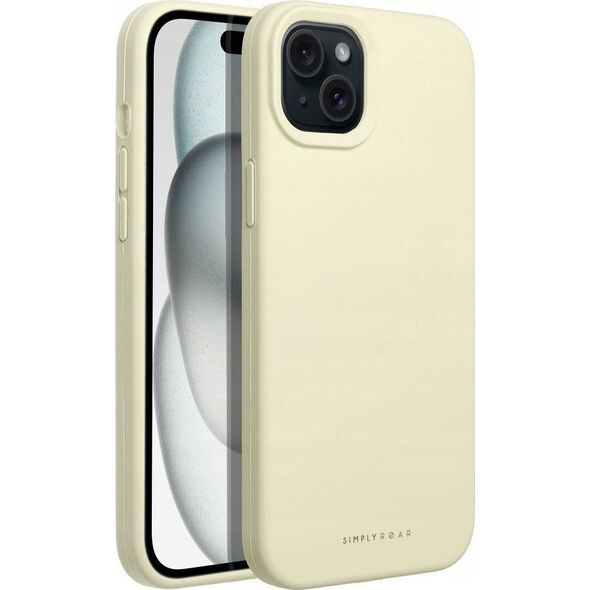 ROAR Futerał Roar Cloud-Skin - do iPhone 15 Plus Jasnożółty 13318726 5903396249617