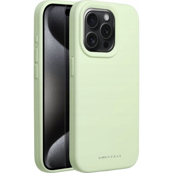 ROAR Futerał Roar Cloud-Skin - do iPhone 15 Pro Jasnozielony 13318727 5903396249600