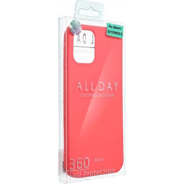 ROAR Futerał Roar Colorful Jelly Case - do iPhone 15 Plus Brzoskwiniowy 13318795 5903396247132